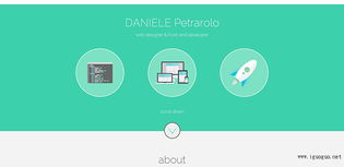 40个漂亮的扁平化网页设计赏析