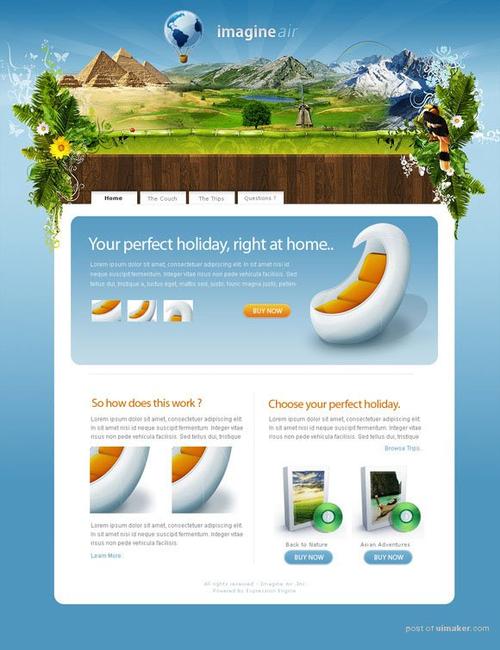 美观又简单的网页设计 在简约中寻找平衡的艺术